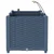 Vrtna saksija 2 pcs Sivi 80 x 40 x 37,5 cm Plastika