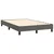 Krevet box spring s madracem LED tamnosivi 120 x 200 cm baršun
