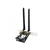 ASUS PCE-AX1800 Wi-Fi Adapter, CI Express, Crni