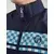 Sergio Tacchini Jakna za trening Renzo  modra / temno modra / bela