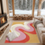 Rumena/rožnata pralna preproga 60x100 cm Raspberry Creamsicle – Mila Home