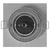 Reflektor 12 pcs Srebrno 9 x 9 x 2 cm Aluminij