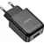 Hoco Mrežni polnilnik za telefon Hoco USB A 2A + kabel USB A za Lightning N2 črn