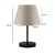 Opviq AYD 3158 Stona lampa, Sivo-Crna