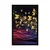 Plakat čudoviti jelen z metulji - 40x60 silver