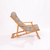 HANAH HOME Baštenska stolica My008 Brown