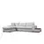 Atelier del Sofa Ugaona garnitura Loop 18 89x29x40cm Bela