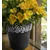 STEFANPLAST  Saksija 30x29cm Gaia 88603 tamno siva