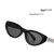 Prsr Unisex naočare za sunce, Crna