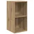 Set TV komoda Zidne 2 pcs Umjetnički hrast 37 x 37 x 72 cm
