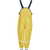 Otroške dežne hlače z naramnicami rumene 405424