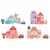 Komplet lesenih kock City Letters Puzzle 135 kosov