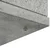 Okvir za kamin Betonska siva 100 x 20 x 100 cm
