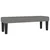 Vidaxl Box spring postelja z vzmetnico temno siva 180x200 cm blago