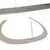 LED luster na sajli CASHMERE LED/75W/230V prečnik 59,5 beli