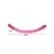 Dildo Double dons, Silikonski, Dvostruki, 45cm, Roze