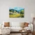 Slika pomladna pokrajina z vasjo - 90x60