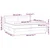 Vidaxl Box spring postelja z vzmetnico temno modra 200x200 cm žamet
