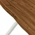 vidaXL 90 x 90 x 75 cm Masiven les akacije Naravna in bela Kvadrat