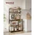 Songmics Kuhinjska polica 40x90x165.5 cm rjava