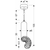 Tube Pendant 1X50W Gu10 6/30 Black
