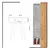 Hanah home Polica 40x65,6x35cm Hrast-Bela