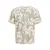 JACK & JONES Majica Jeff AOP, bež, črna