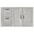 Komoda siva boja betona 100x33x59,5 cm od konstruiranog drva