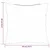 Jastučići za raspršenje Kockasto 4 pcs Crna Karirana 60 x 60 cm