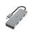 HAMA USB-C vozlišče, 4 vhodi, USB 3.2 Gen 2, 10 Gbit/s, alu