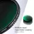 K&F 43MM Nano-X Variable/Fader ND Filter, ND2~ND32, W/O Black Cross with 3pcs cleaning cloths