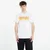 Thrasher  Majice s kratkimi rokavi T-shirt flame logo  Bela