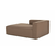 ATELIER DEL SOFA Fotelja Mora XL Chl Left Brown