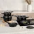 Berlingerhaus Set posod BH-8231 10 ks Black Vantage Collection