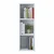 Hanah Home polica za knjige HC119, 30 cm, bela