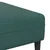 Sofa 3 pcs Tamnozelena 250 x 188 x 76 cm Baršun