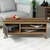 Hanah Home Set TV Komoda i klub sto Orah
