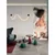 ILANE ZIDNA LAMPA LED/3000K/14W/1190Lm/CRNO-BIJELA