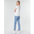 Levis Majice s kratkimi rokavi PERFECT TEE Bela