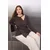 Trendyol Curve Ženska bluza Tbbaw26Af00042, Braon