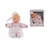 Dojenček Babipouce Cotton Flower Mon Doudou Corolle z modrimi očkami in našobljenimi ustnicami 28 cm od 0 mes