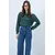Trend Alacati Stili Ženska bluza Alc-X14393, Zelena