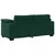 Vidaxl Dvosed temno zelen 180x77x82 cm žamet