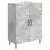 Kreveta Betonska siva 66 x 34,5 x 89,5 cm Konstruirano drvo
