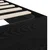 Otomanski krevet s pohranom Crni Hrast 193 x 90 x 25 cm