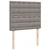 Vidaxl Box spring postelja z vzmetnico taupe 120x200 cm blago