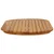 Gornji dio stola 100 x 50 x 3,5 cm Ovalni Čvrsto teak drvo