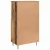 Highboard Smeđa 60 x 36 x 110 cm Konstruirano drvo