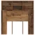 vidaXL Posteljna glava Star les 100 x 19 x 103.5 cm Konstruiran les