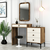 HANAH HOME Komoda Lizbon 547 Walnut Cream